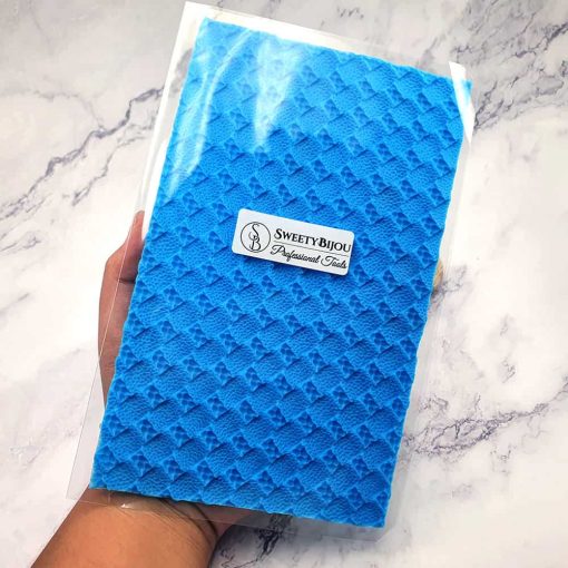 Deep Leater Patchwork - Silicone Texture #153701