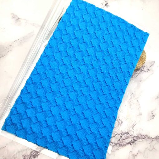 Deep Leater Patchwork - Silicone Texture #153696