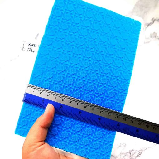 Patterned Metal Sheet - Silicone Texture #153809