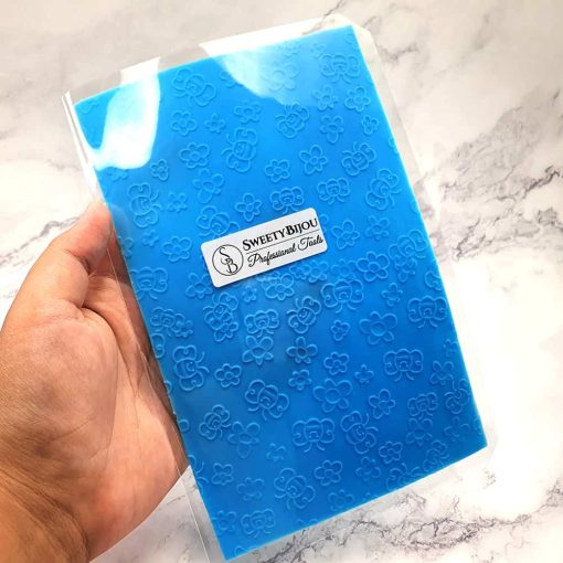 Simple Bees and Flowers - Silicone Texture #153836