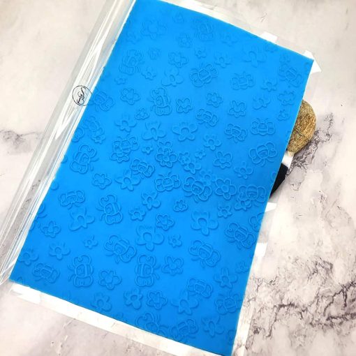 Simple Bees and Flowers - Silicone Texture #153842