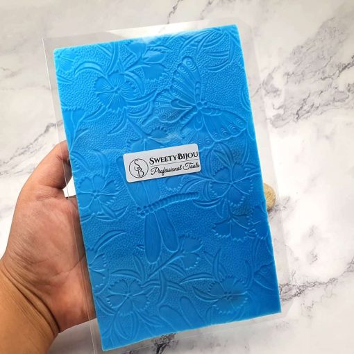 Dragonfly and Butterfly - Silicone Texture #153843