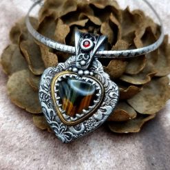 Tiger Heart Pendant