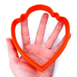 Huge Wavy Heart Clay Cutter #171784