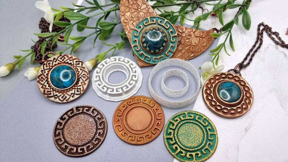 Plastic Stamps for Jewelry Making